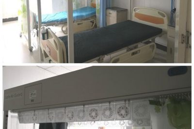 免疫力低下患者保護傘，永潔康層流病床入駐容城縣人民醫院腫瘤科